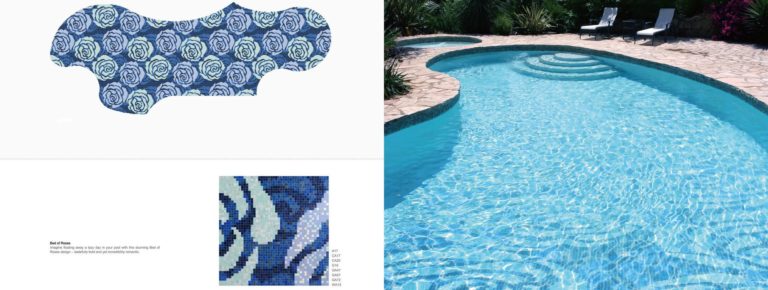 arvex mosaico linea piscine bed of roses