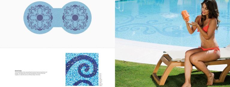 arvex mosaico linea piscine eternal circles