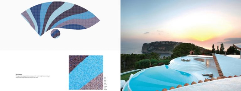 arvex mosaico linea piscine sea terraces